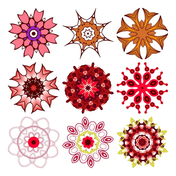 rozet ve mandala seti.