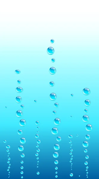 Fondo de agua abstracto — Vector de stock