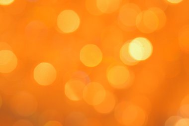 bokeh parlayan turuncu vurgular