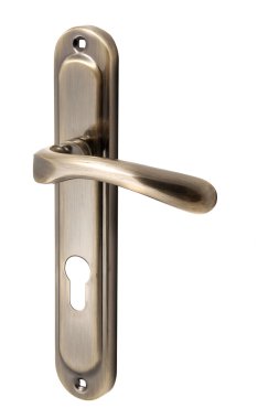 anahtar deliği bronze için bir delik ile kapı kolu