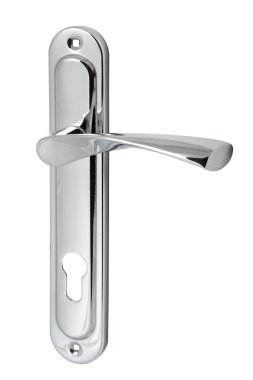 bir delik için anahtar deliği - krom kapı kolu 