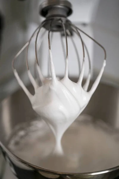 Whipped Cream Whisk — Stock Photo, Image