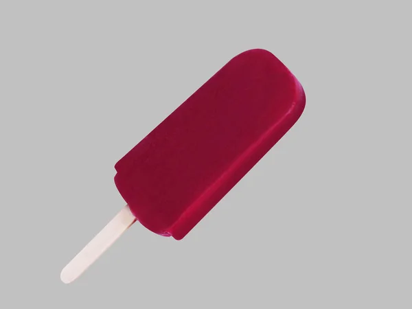 Blackcurrant Fruit Ice Lolly Close View — Stock Photo, Image