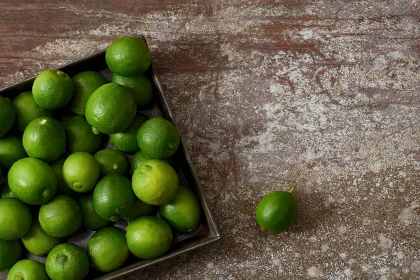 Limes Kasten Aus Nächster Nähe — Stockfoto