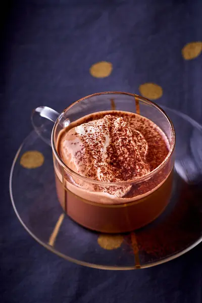 Chocolat Chaud Crème Cacao Poudre — Photo