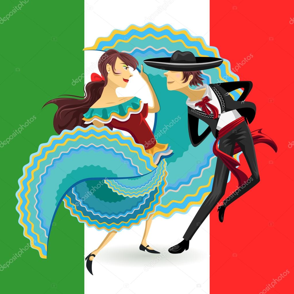 2,415 ilustraciones de stock de Baile folklorico | Depositphotos®