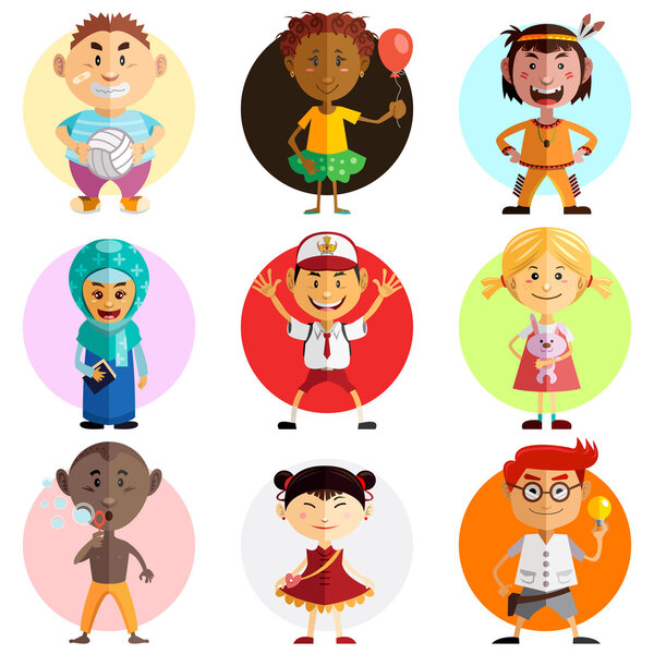 Happy Children Day Illustration