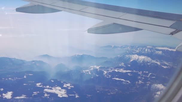 Vista Aérea Acima Gama Pirinéus Montanha Câmera Lenta 120Fps — Vídeo de Stock