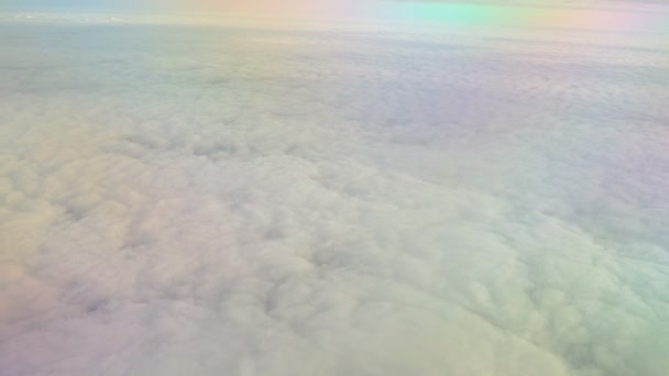 Vuelo Sobre Las Nubes — Vídeo de stock