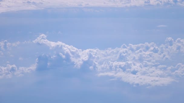Полет Над Облаками — стоковое видео