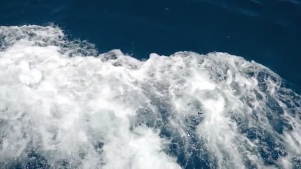 Voilier Fait Des Vagues Ralenti 180Fps — Video