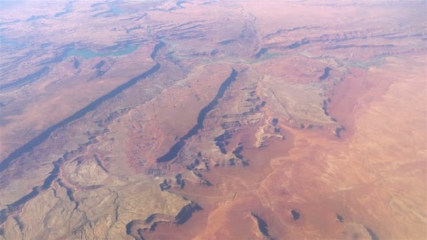 Flug Über Einen Unbekannten Planeten — Stockvideo