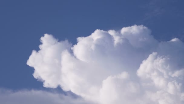 Tempo Lapso Vídeo Mudança Paisagem Nublada — Vídeo de Stock