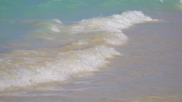 Волны Океана Замедленной Съемке 180 Кадров Секунду — стоковое видео