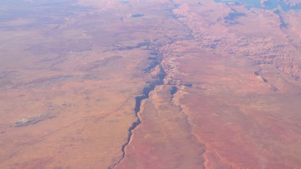 Flug Über Einen Unbekannten Planeten — Stockvideo