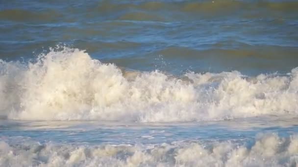 Ondas Oceánicas Cámara Lenta 180Fps — Vídeos de Stock