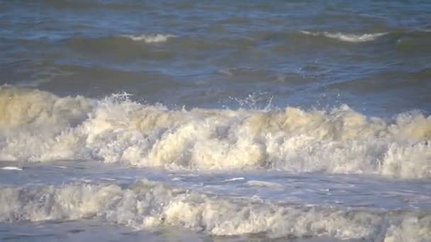 Ağır Çekimde Okyanus Dalgaları 180 Fps — Stok video