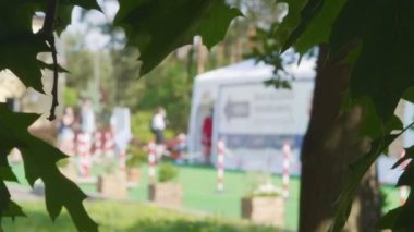Covid-19 Test Merkezi 4K Yavaş çekim 60fps