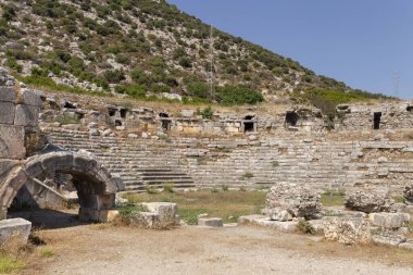 Türkiye 'de Limyra' daki harabeler.