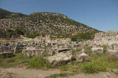 Türkiye 'de Limyra' daki harabeler.