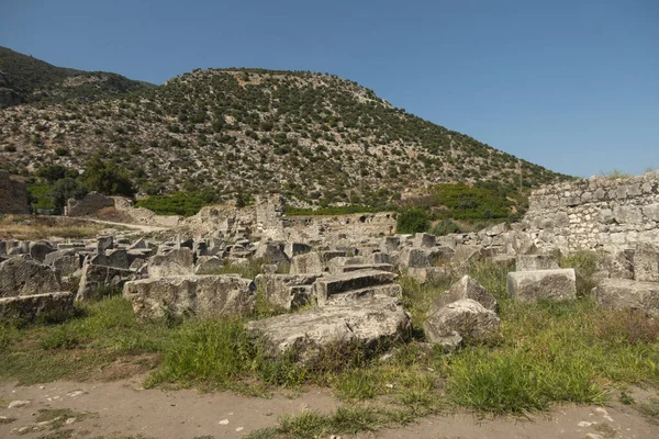 Türkiye 'de Limyra' daki harabeler.