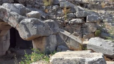 Türkiye 'de Limyra' daki harabeler.