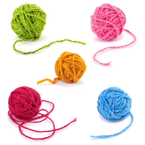 Colorful yarn balls Stock Picture