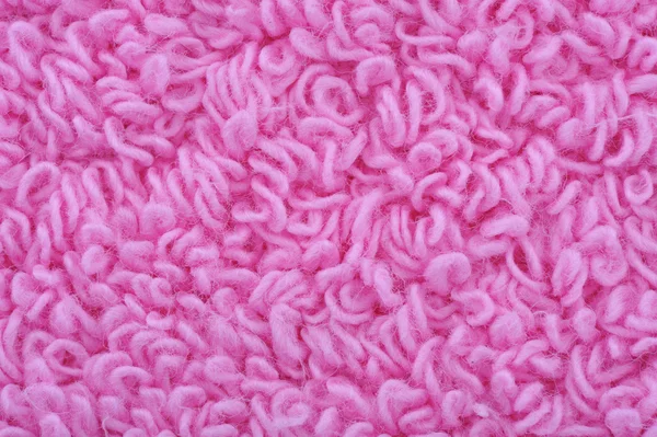 Textura de toalha rosa — Fotografia de Stock