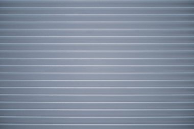 Metal kaplama duvar kağıtlı alüminyum gri liste.