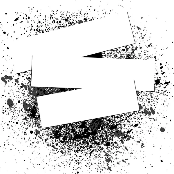 Tache 07 blanc — Image vectorielle