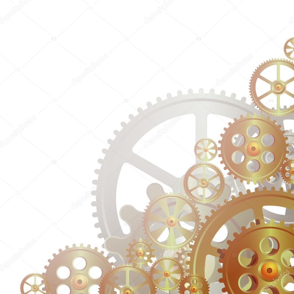 Vector de engranaje bronce Vector de stock #116512874 de ©dyha1965, image size:1024x1024
