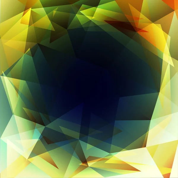 Trojúhelník geometrie mozaika — Stockový vektor