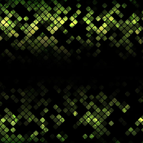 Mosaico verde01a — Vector de stock