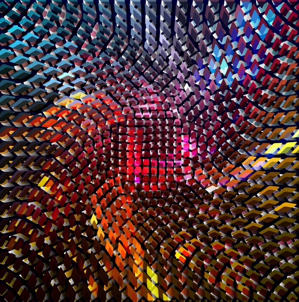 Color mosaico — Vector de stock