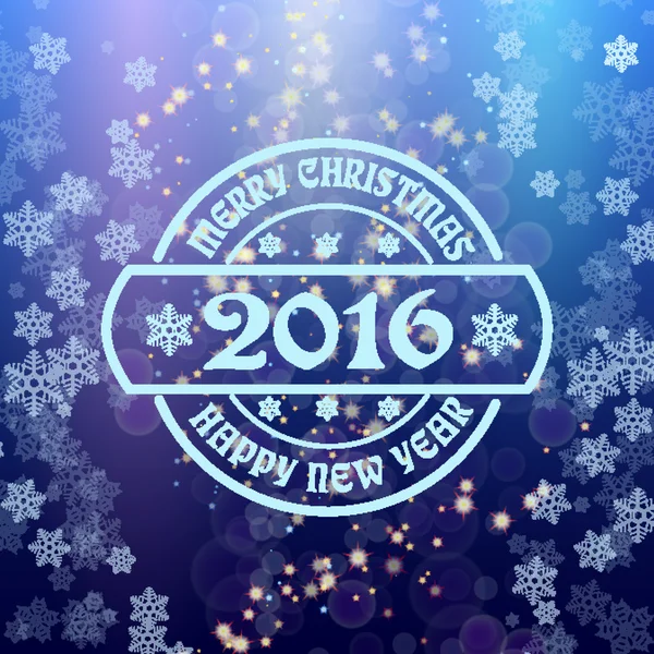 Fond de Noël 2016a — Image vectorielle