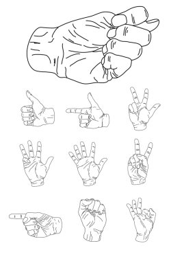 insan eli beyaz ayarla