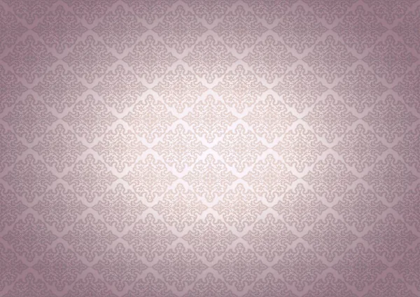 Восточный Винтажный Фон Индо Персидскими Орнаментами Royal Роскошные Обои Розовом — стоковый вектор