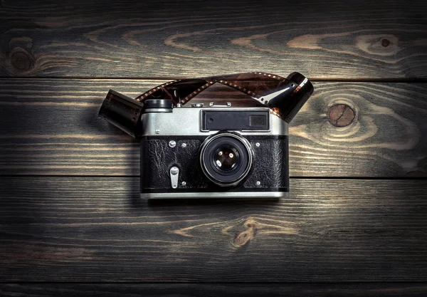 Retro câmera de fotos filme — Fotografia de Stock
