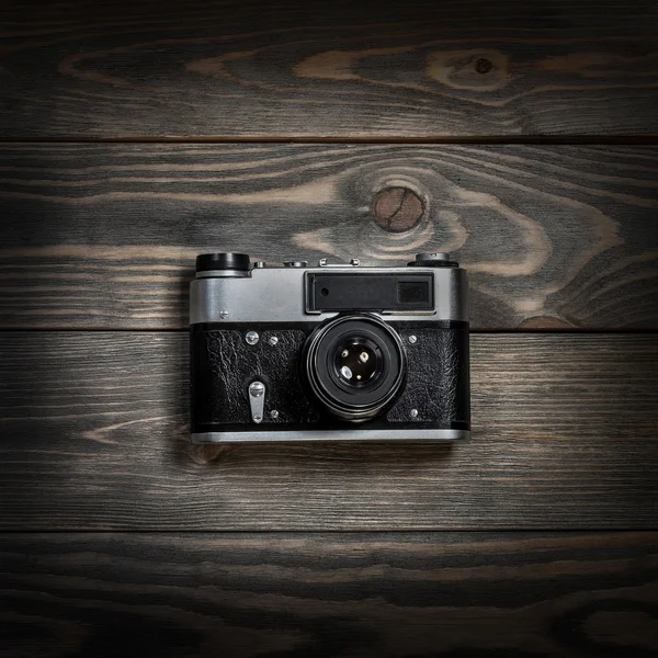 Retro film fotokamera — Stockfoto