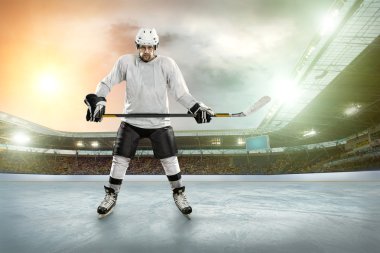 on Ice buz hokeyi oyuncusu