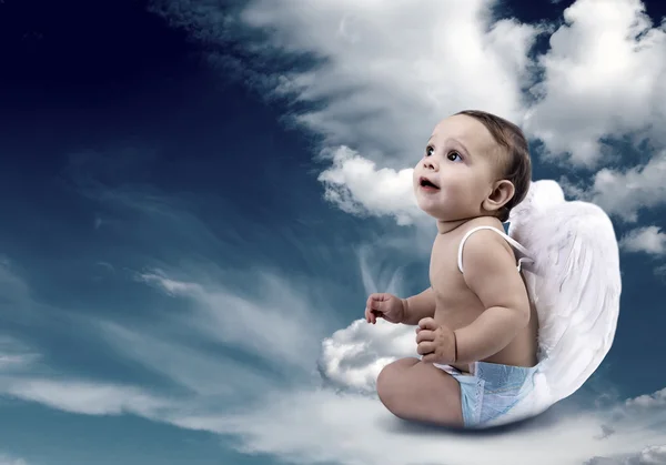 Vackra Baby angel — Stockfoto