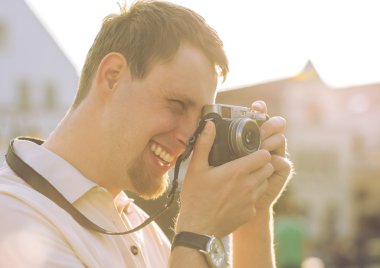 Fotoğraf makinesi ile turizm