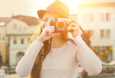 Fotoğraf makinesi ile turizm
