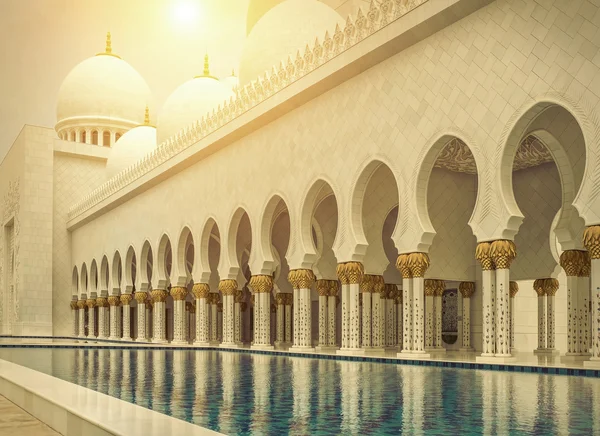 Mesquita do xeque Zayed — Fotografia de Stock