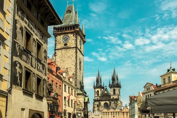 Travel  Prague under sunlight. — Stock Photo, Image