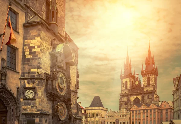 Travel Prague under sunlight. — Stock Photo, Image