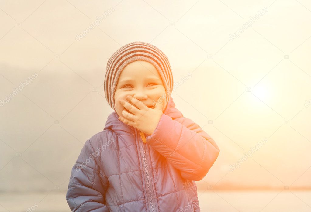 Portrait of happiness child