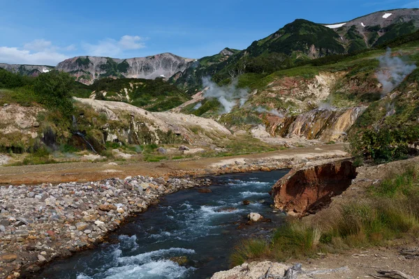 Valley of Geysers Royalty Free Stock Images