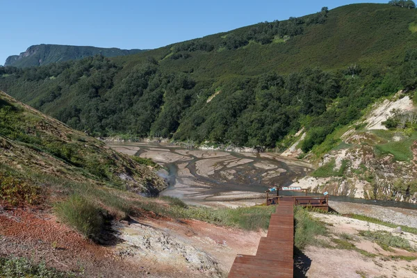 Valley of Geysers Stock Picture