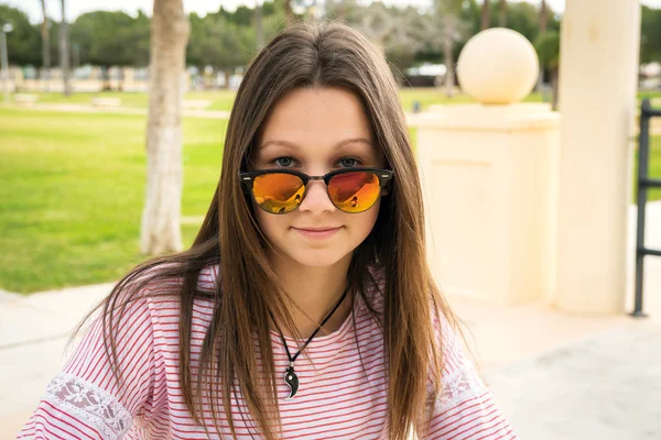 A menina bonita — Fotografia de Stock